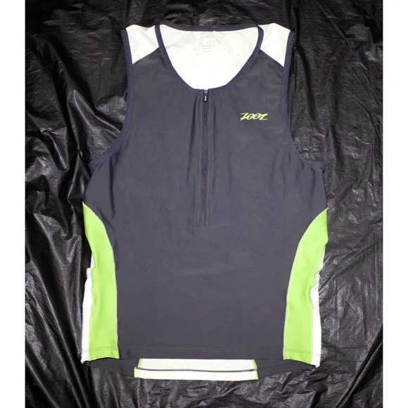 Zoot Sport Sleeveless Jersey Size XL 2 Pocket - Picture 1 of 5